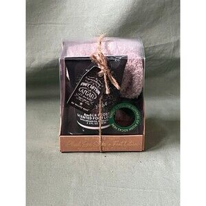 Plush Spa Socks + Foot Lotion Kit